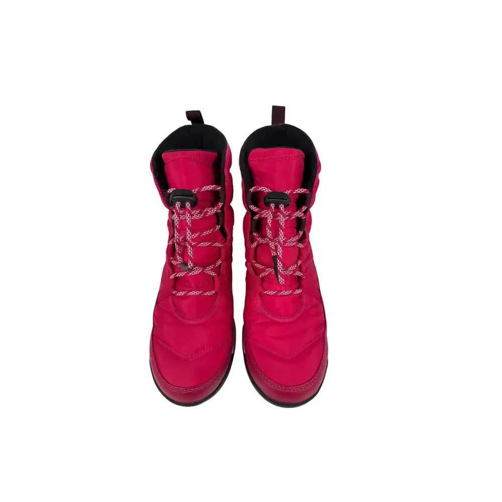 Sorel Whitney II Winter Snow Booties Youth Size 7 EU 39 Insulated Fuchsia Pink